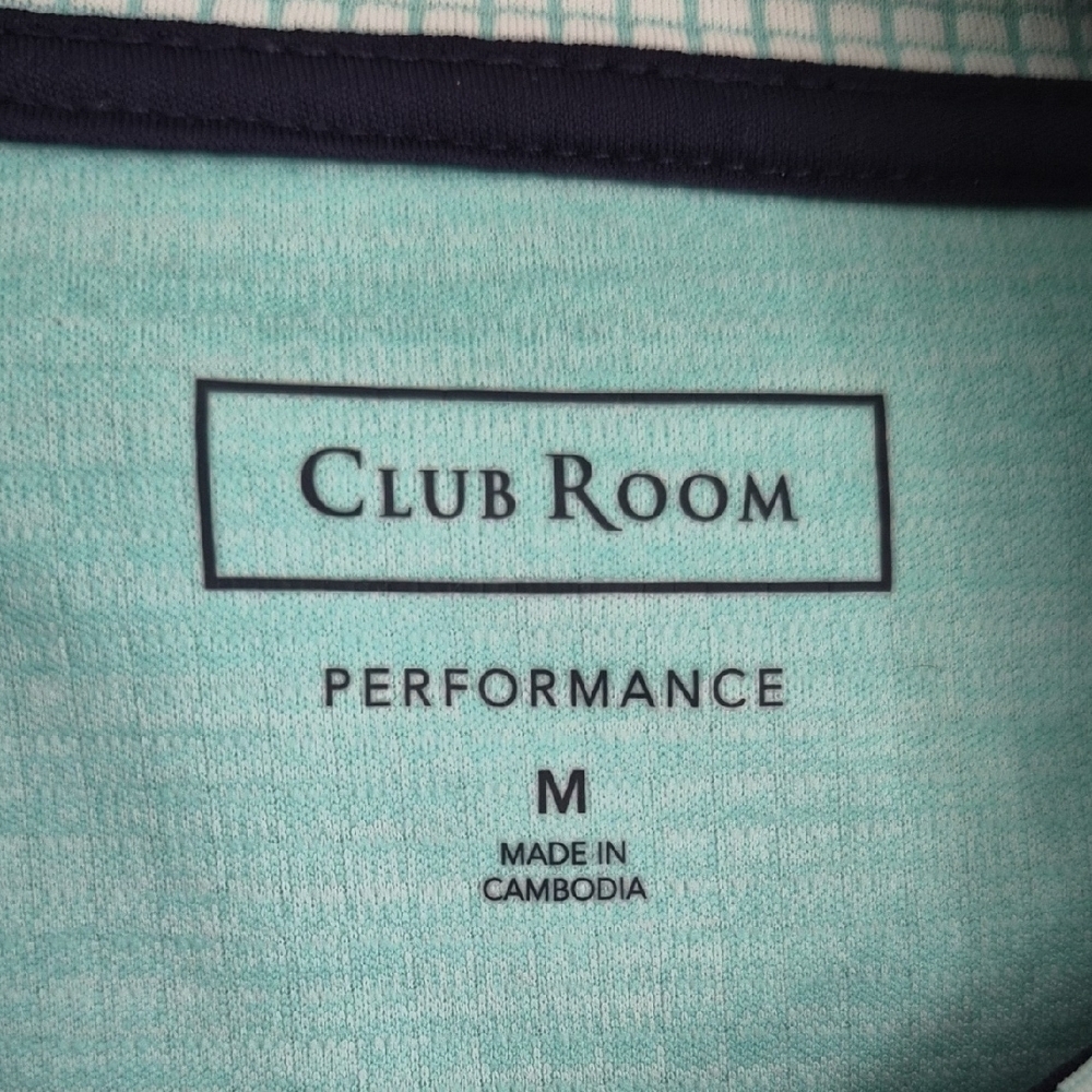 Quater Zip Club Room Mens Tech - Picture 2 of 4